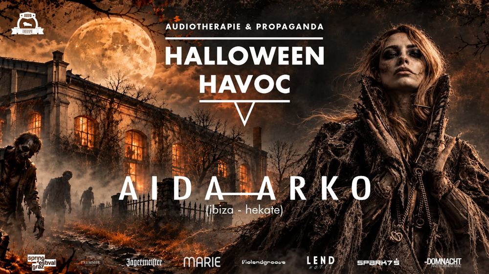 Halloween Havoc auf 3 Floors mit AIDA ARKO