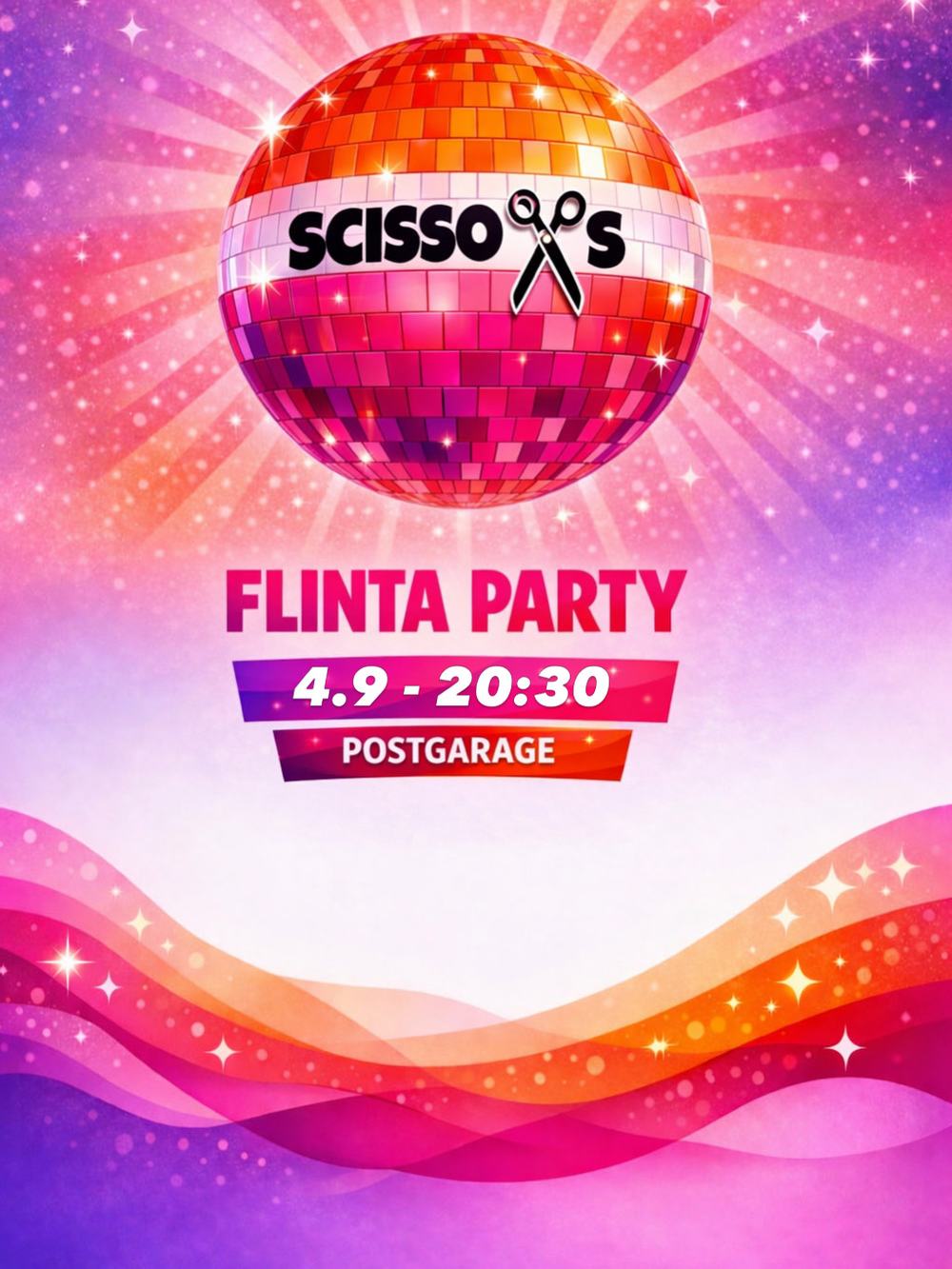 Scissors Flinta Party