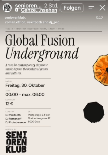 Global Underground Fusion - Electronic Music Rave beyond borders of genres and cultur…